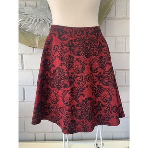 Joe Banbasset red and black gothic skirt